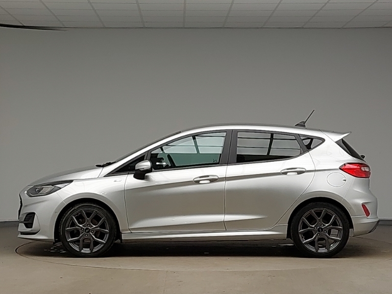Ford Fiesta 1.0 Ecoboost Hybrid Mhev 125 St-line AX72BNE Silver #4