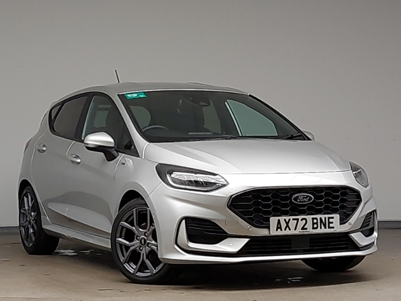 Ford Fiesta 1.0 Ecoboost Hybrid Mhev 125 St-line Silver