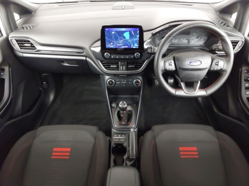 Ford Fiesta 1.0 Ecoboost Hybrid Mhev 125 St-line AX72BNE Silver #3