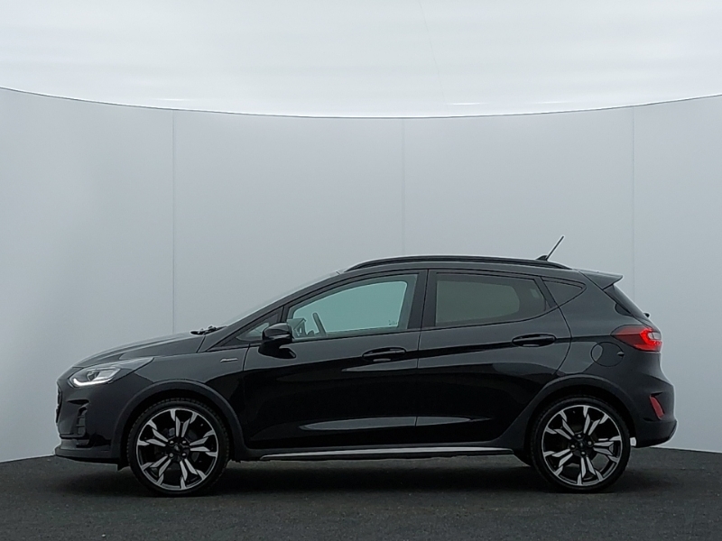 Ford Fiesta 1.0 Ecoboost Hybrid Mhev 125 Active X FY23VNB Black #4