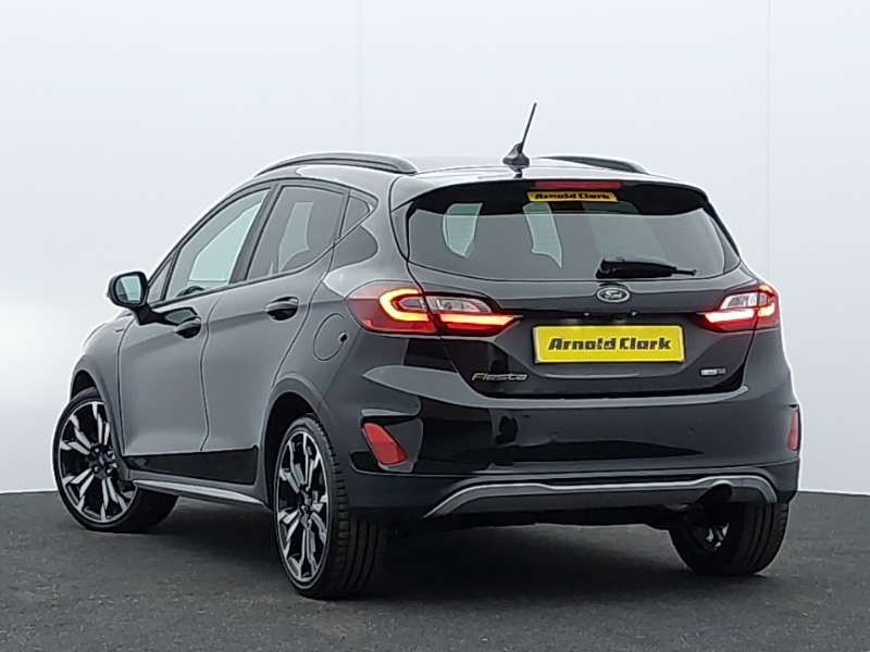 Ford Fiesta 1.0 Ecoboost Hybrid Mhev 125 Active X FY23VNB Black #2