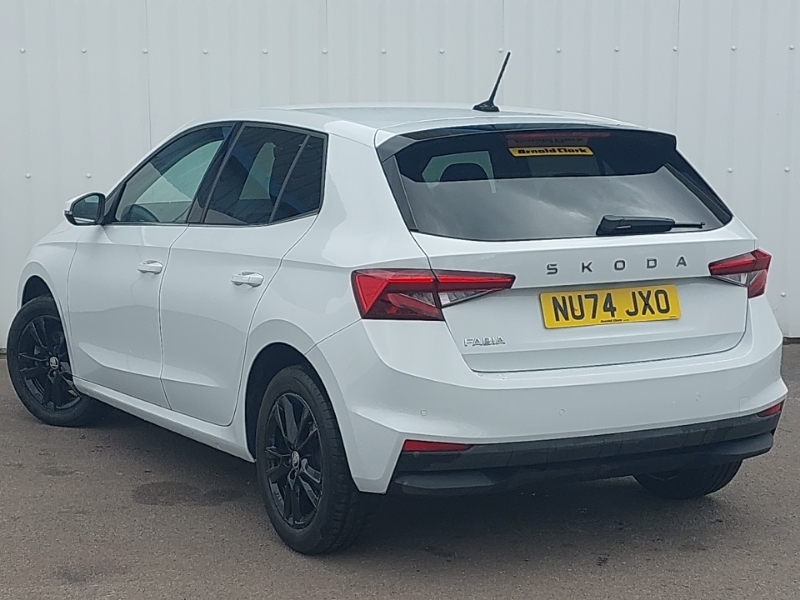 Skoda Fabia 1.0 Tsi 116 Se L Dsg NU74JXO White #2