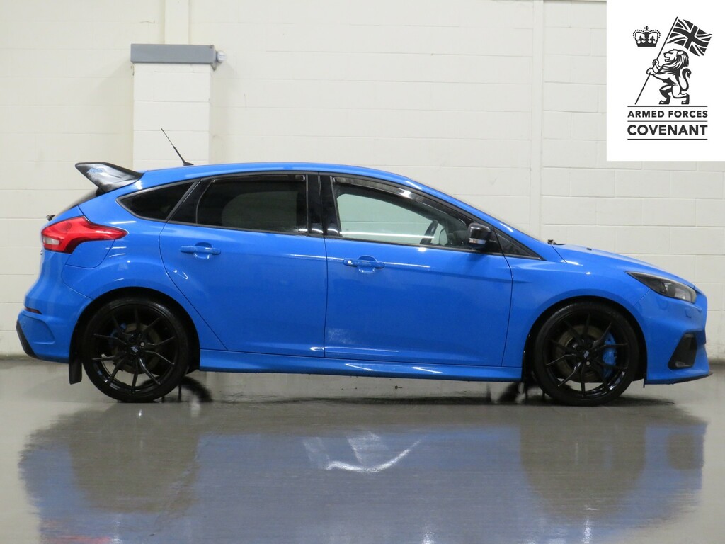 Ford Focus Hatchback 2.3T Ecoboost Rs Awd Euro 6 Ss 2 CU66XCD Blue #2