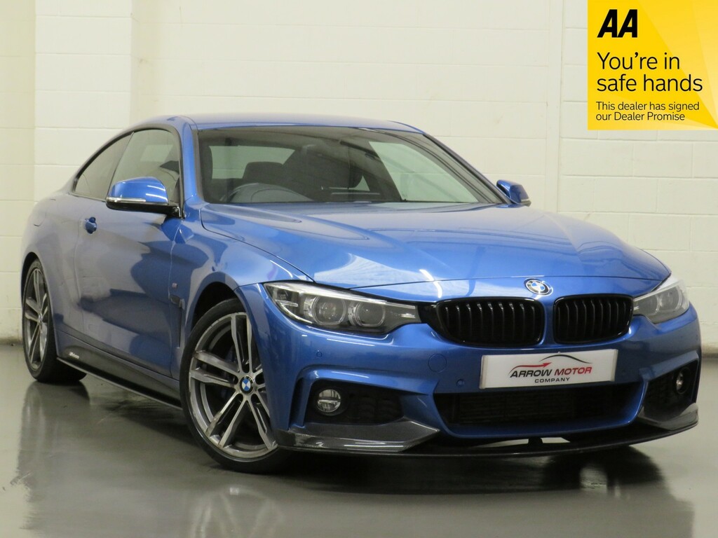 BMW 4 Series Gran Coupe Coupe 2.0 420D M Sport Euro 6 Ss 2017 NL67LFW Blue
