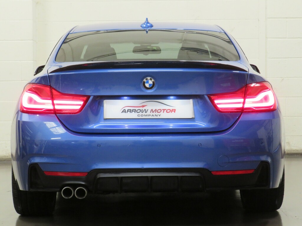 BMW 4 Series Gran Coupe Coupe 2.0 420D M Sport Euro 6 Ss 2017 NL67LFW Blue #5
