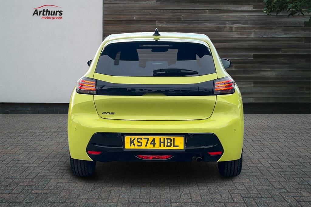 Peugeot 208 Puretech Allure Ss KS74HBL Yellow #4