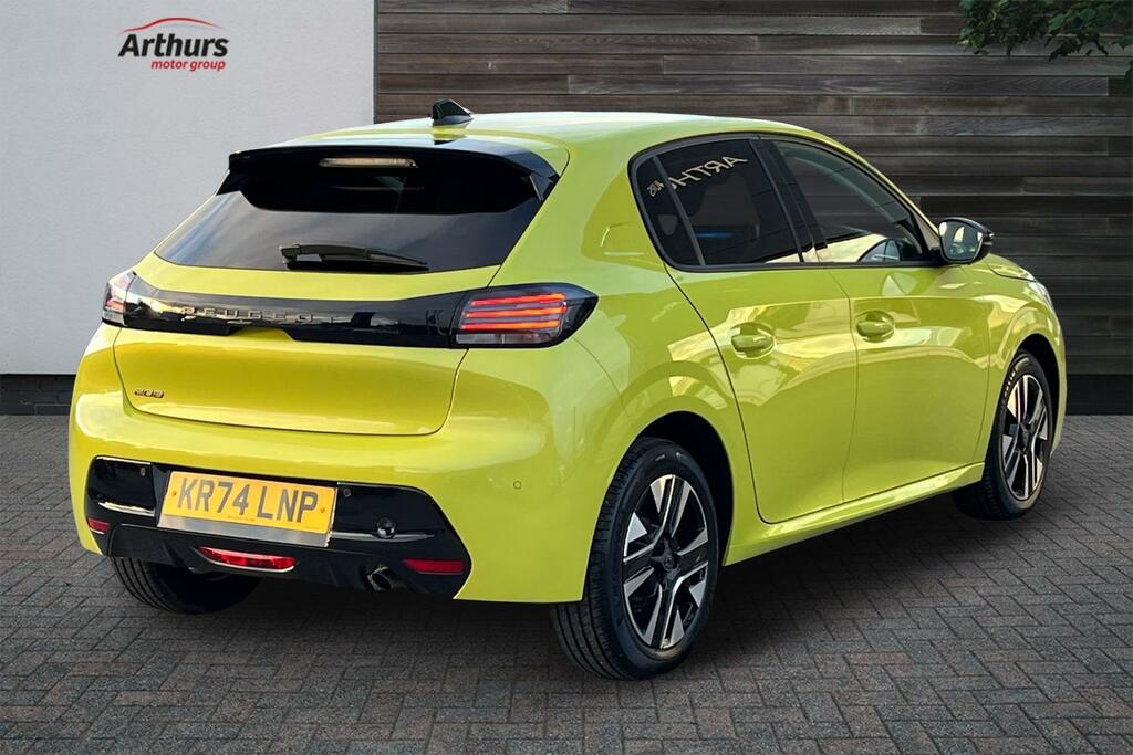 Peugeot 208 Puretech Allure Ss KR74LNP Yellow #3