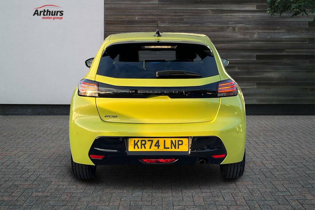 Peugeot 208 Puretech Allure Ss KR74LNP Yellow #4