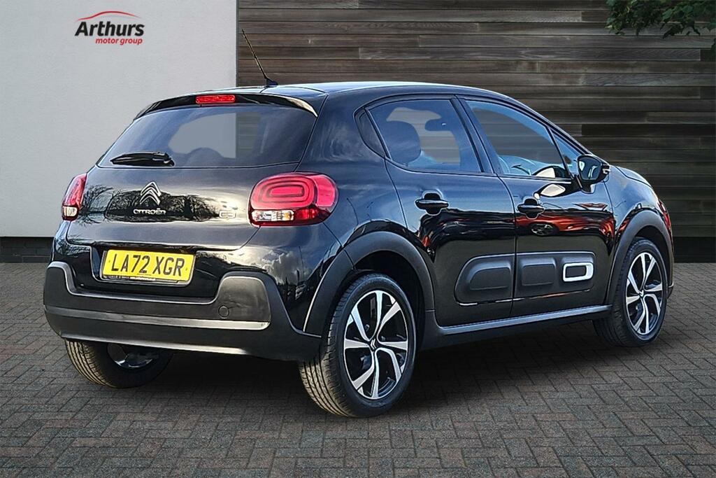Citroen C3 Puretech Shine Plus Ss LA72XGR Black #3