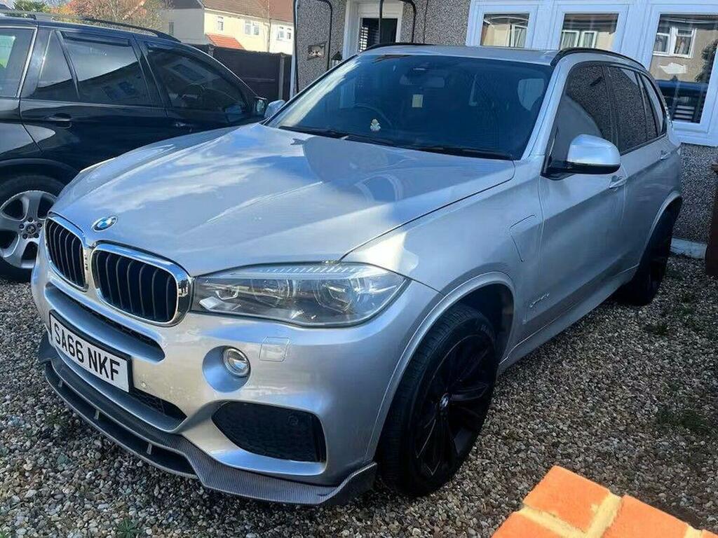 BMW X5 Suv 2.0 40E 9.0Kwh M Sport Xdrive Euro 6 Ss SA66NKF Silver #5