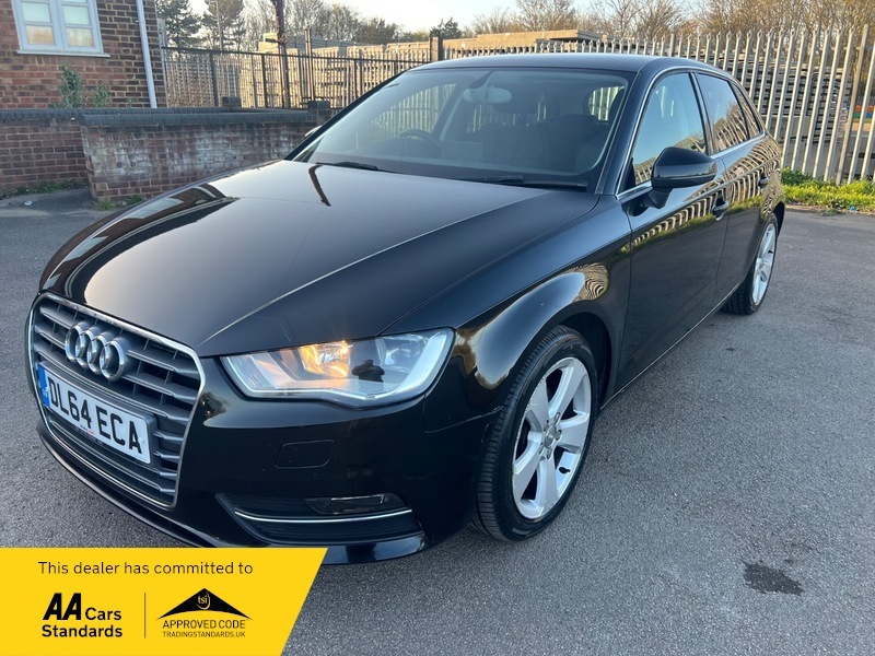 Audi A3 Tdi Sport Black #3