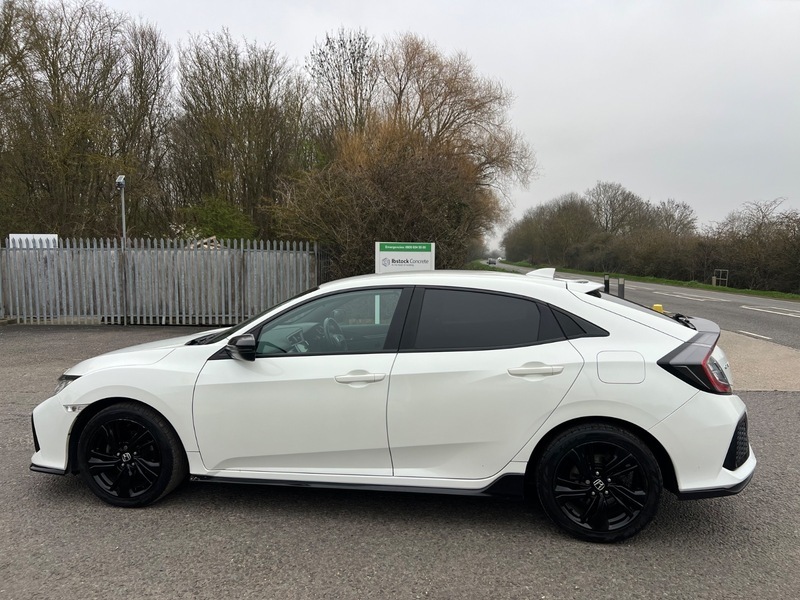 Honda Civic Vtec Sport Line RA68JVD White #4