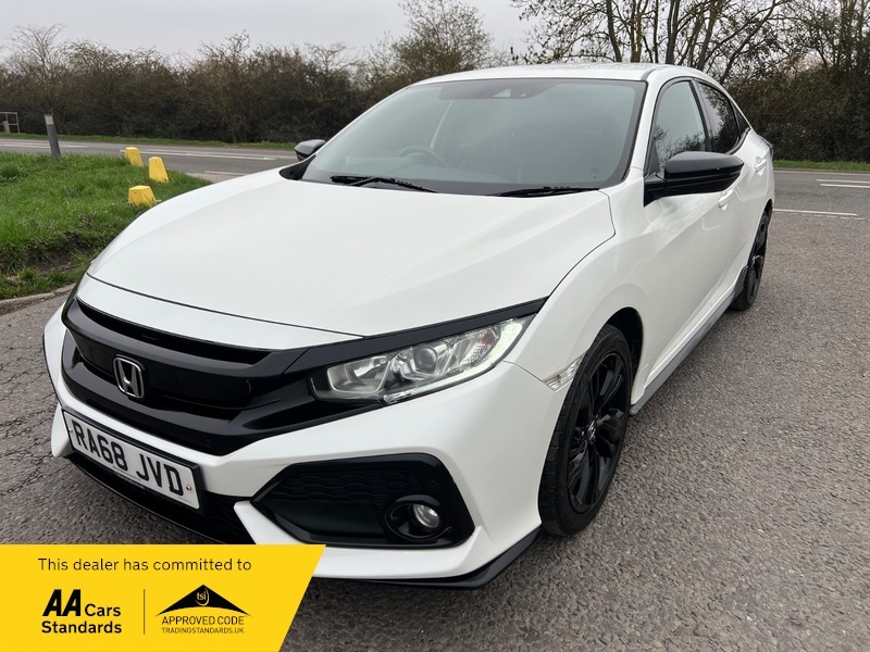 Honda Civic Vtec Sport Line RA68JVD White #3