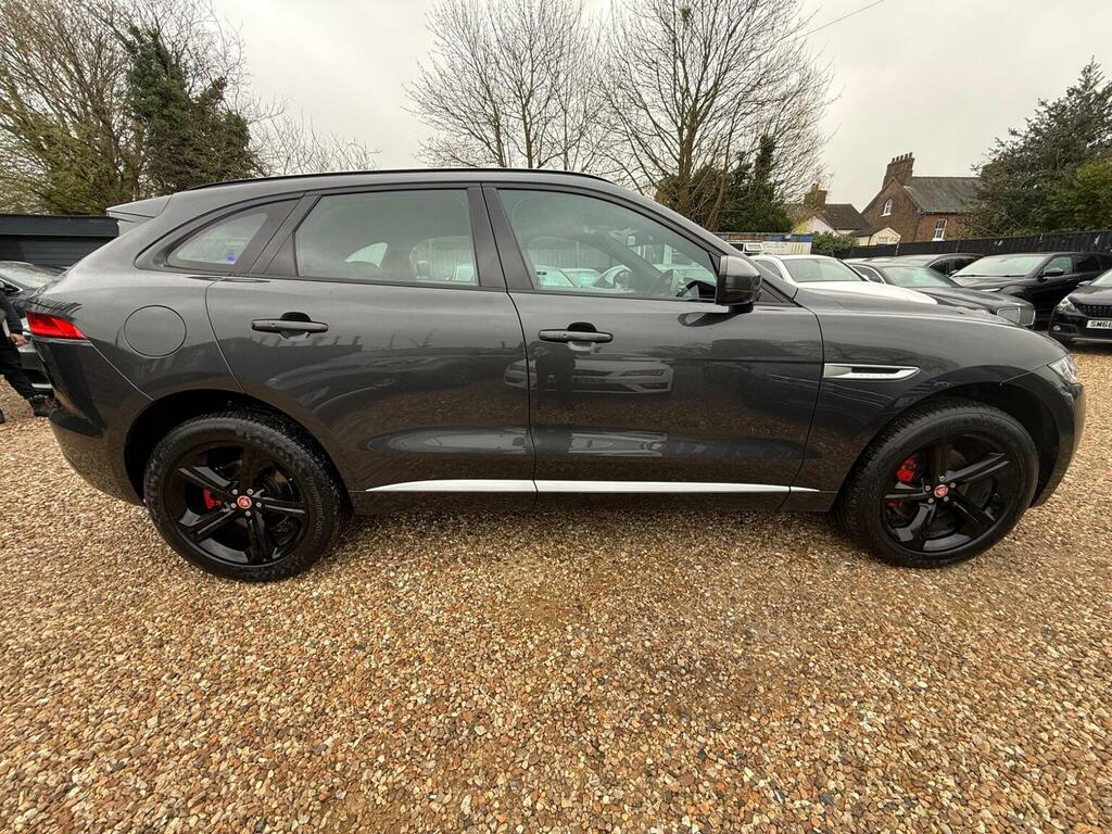 Jaguar F-Pace Suv 3.0 D300 V6 S Awd Euro 6 Ss 2017 OD08NAD Grey #6