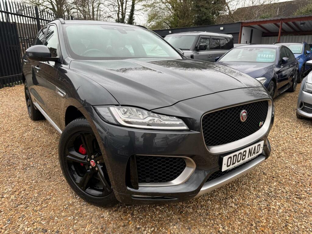 Jaguar F-Pace Suv 3.0 D300 V6 S Awd Euro 6 Ss 2017 Grey