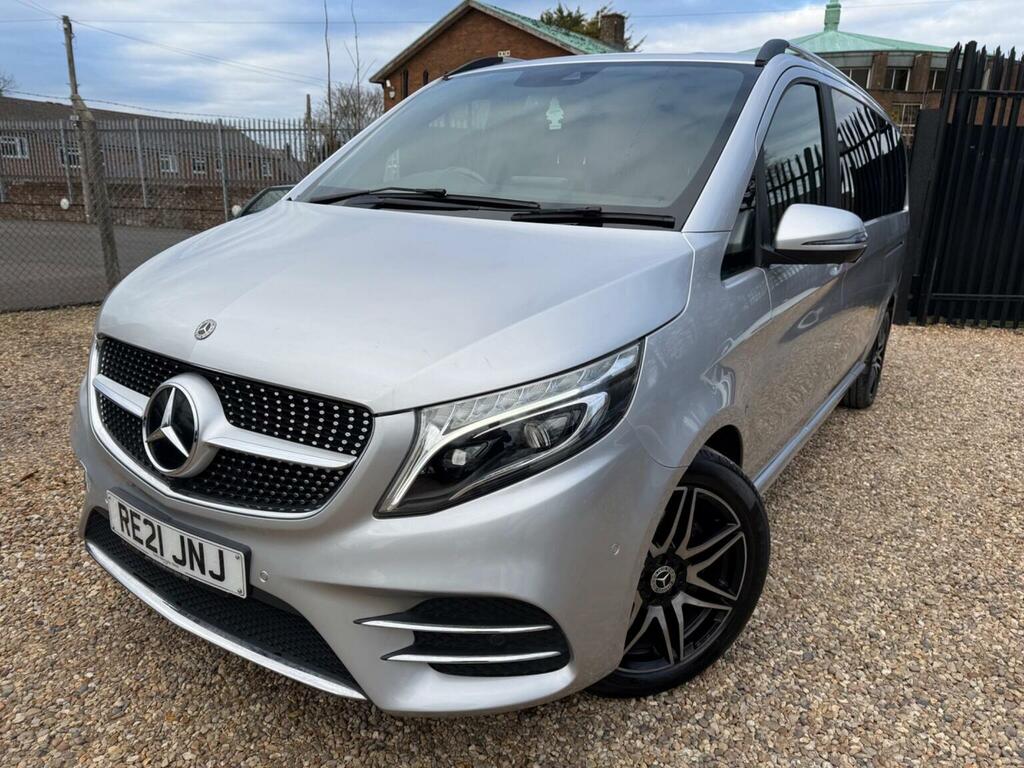 Mercedes-Benz V Class Mpv 2.0 V220d Amg Line G-tronic Euro 6 Ss Silver #3
