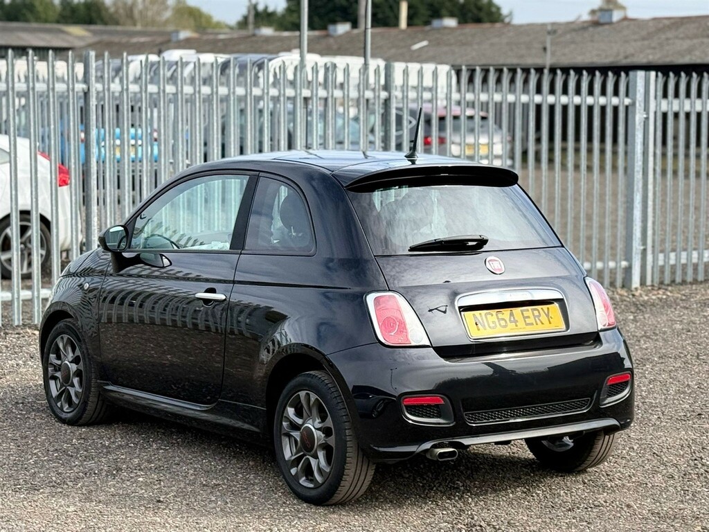 Fiat 500 0.9 Twinair S Euro 6 Ss Black #5