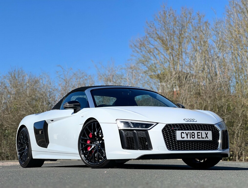 Audi R8 5.2 Fsi V10 Spyder S Tronic Quattro Euro 6 Ss 2 CY18ELX #6