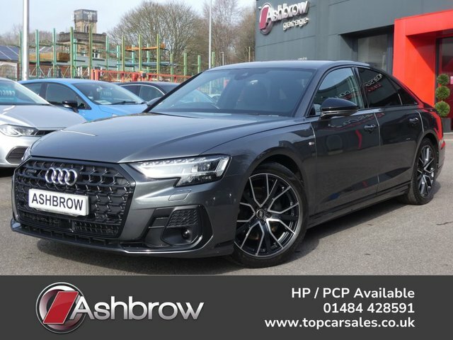 Audi A8 2023 3.0 Tdi V6 50 Quattro Black Edition Mhev T Grey