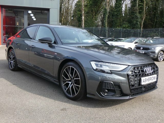 Audi A8 2023 3.0 Tdi V6 50 Quattro Black Edition Mhev T Grey #5