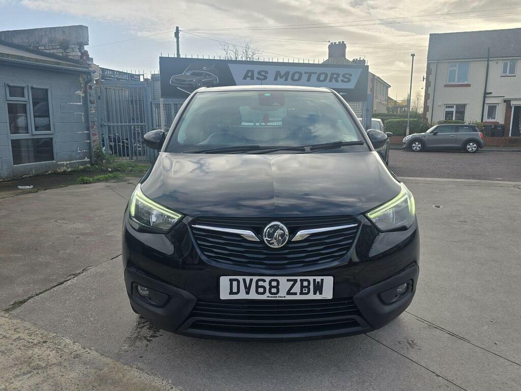 Vauxhall Crossland X 1.2 Se Euro 6 201868 DV68ZBW Black #2