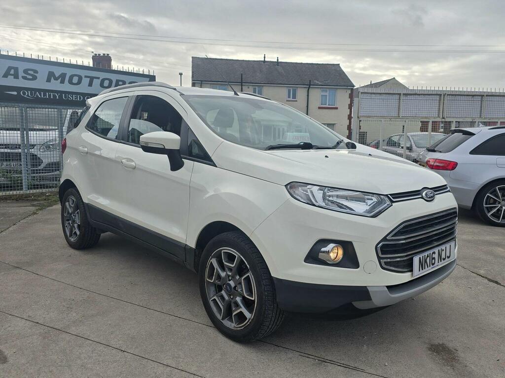 Ford Ecosport 1.0T Ecoboost Titanium 2Wd Euro 5 Ss 2016 White