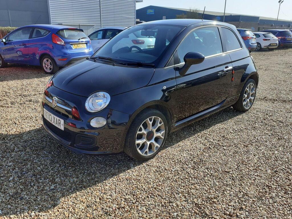 Fiat 500 Hatchback 1.2 S Euro 5 Ss 201313 KT13XAR Black #3