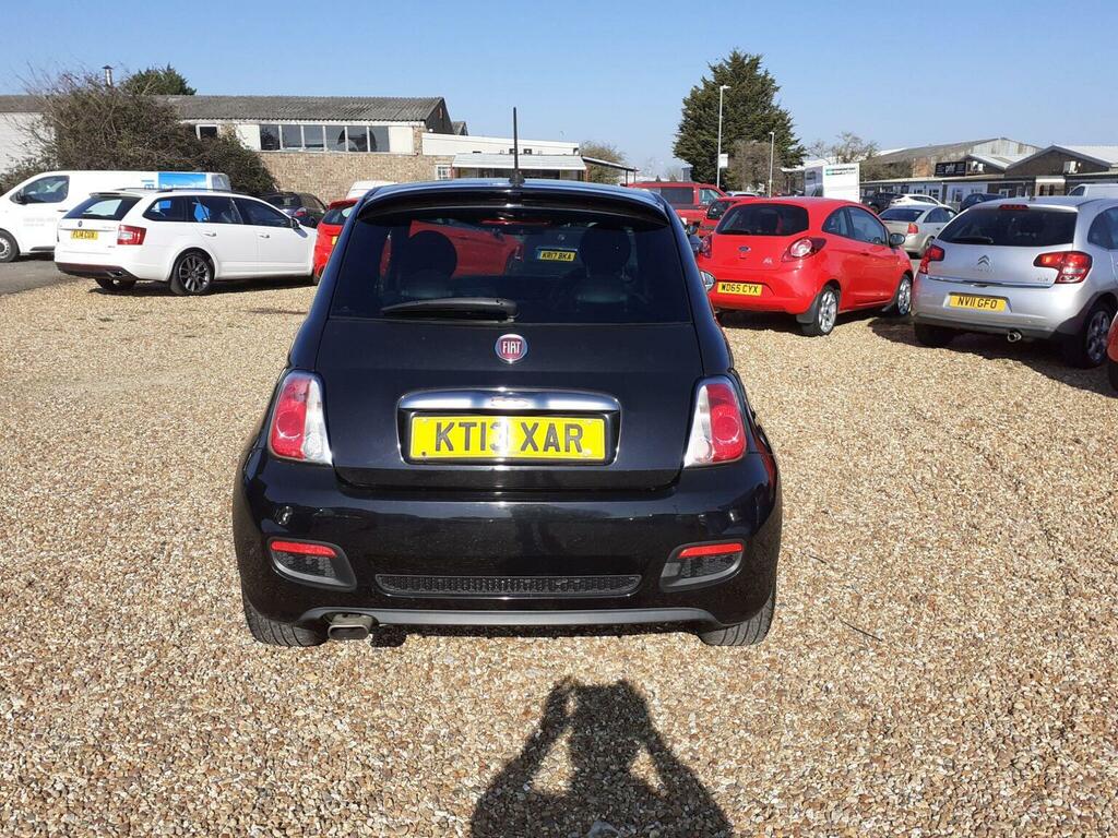 Fiat 500 Hatchback 1.2 S Euro 5 Ss 201313 KT13XAR Black #6