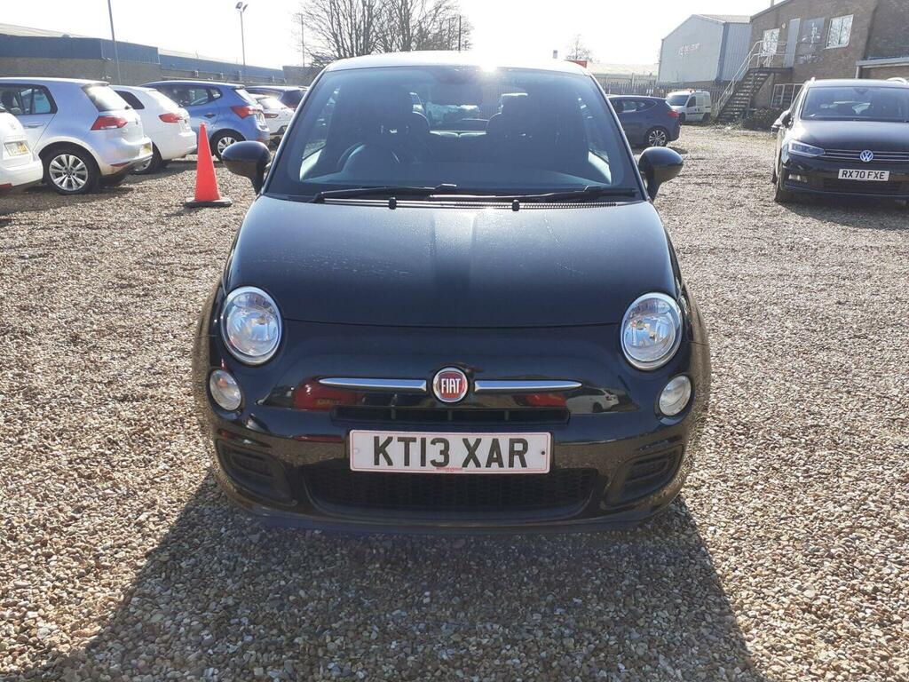 Fiat 500 Hatchback 1.2 S Euro 5 Ss 201313 KT13XAR Black #2