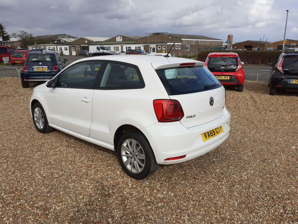 Volkswagen Polo Hatchback 1.0 Bluemotion Tech Se Euro 6 Ss VA65CSY White #5