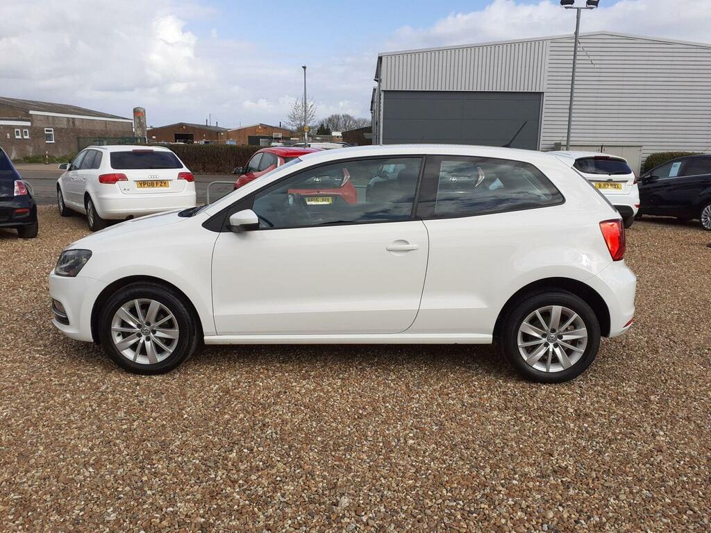 Volkswagen Polo Hatchback 1.0 Bluemotion Tech Se Euro 6 Ss VA65CSY White #4