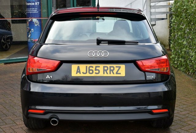 Audi A1 2016 1.6Tdi Sport Sportback 114 Bhp Euro 6 AJ65RRZ Black #5