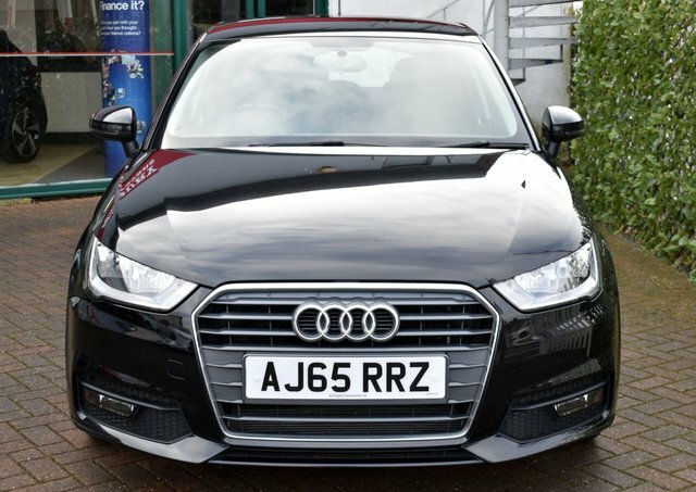 Audi A1 2016 1.6Tdi Sport Sportback 114 Bhp Euro 6 AJ65RRZ Black #2