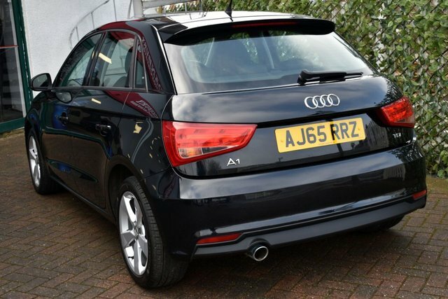 Audi A1 2016 1.6Tdi Sport Sportback 114 Bhp Euro 6 AJ65RRZ Black #4