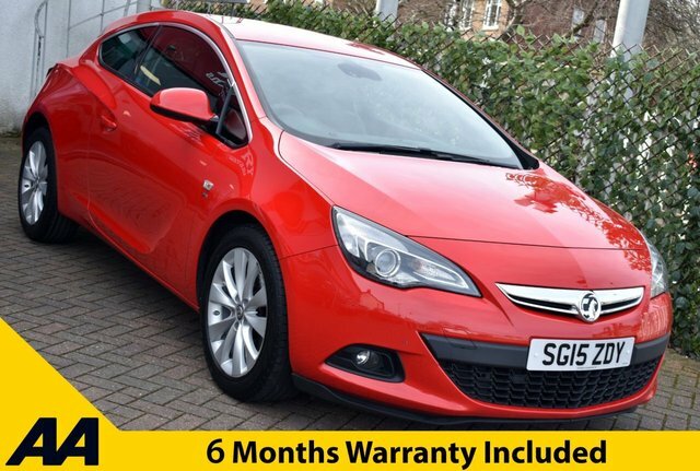 Vauxhall Astra GTC 2015 1.4I Turbo Sri Coupe 6-Speed 138 Bhp Euro 6 Red
