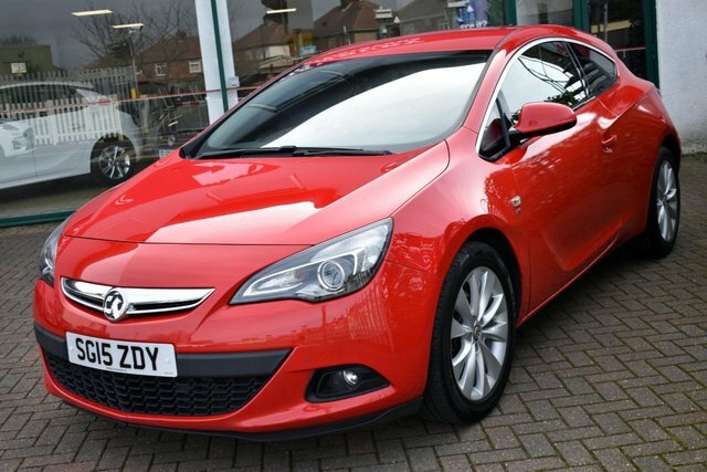 Vauxhall Astra GTC 2015 1.4I Turbo Sri Coupe 6-Speed 138 Bhp Euro 6 SG15ZDY Red #3