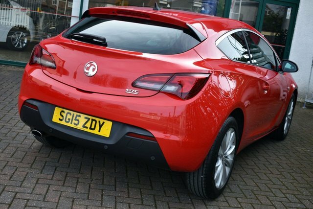 Vauxhall Astra GTC 2015 1.4I Turbo Sri Coupe 6-Speed 138 Bhp Euro 6 SG15ZDY Red #6