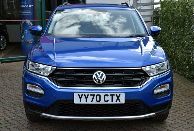 Volkswagen T-Roc 2020 1.5Tsi Se 6-Speed 148 Bhp Euro 6 YY70CTX Blue #2