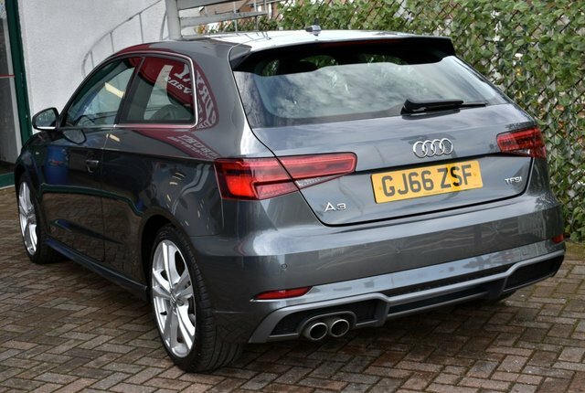 Audi A3 2016 1.4Tfsi S-line 6-Speed 148 Bhp Euro 6 Grey #4
