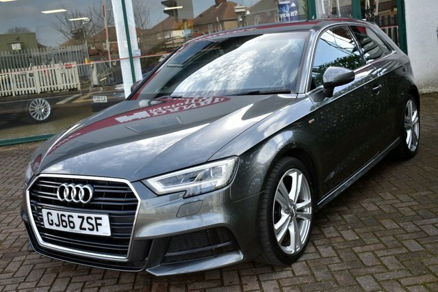 Audi A3 2016 1.4Tfsi S-line 6-Speed 148 Bhp Euro 6 Grey #3