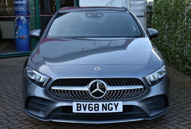 Mercedes-Benz A Class 2018 A200 Amg Line Premium 7G-dct 161 BV68NGY Grey #2