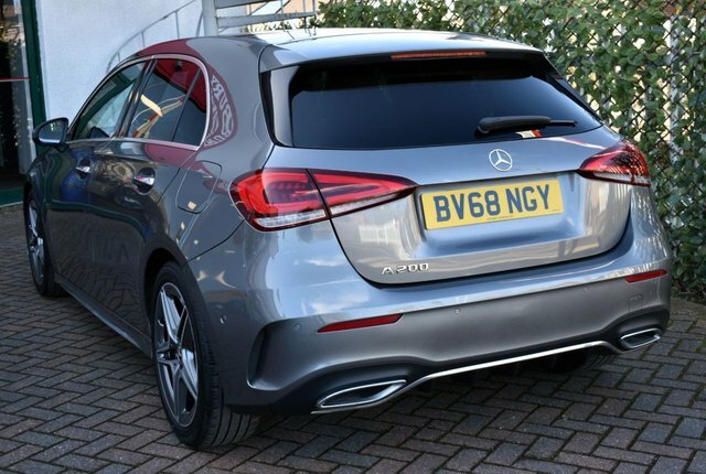 Mercedes-Benz A Class 2018 A200 Amg Line Premium 7G-dct 161 BV68NGY Grey #4