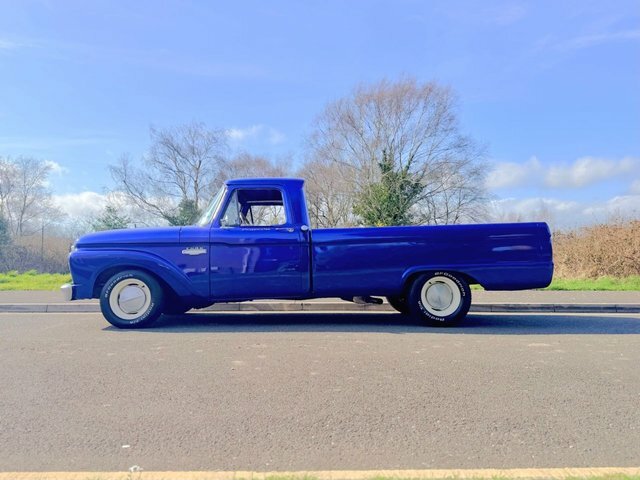 Ford F-100 352Ci 5700Cc V8 Long Bed 4Th Gen Custom Cab Px Swa Blue #3