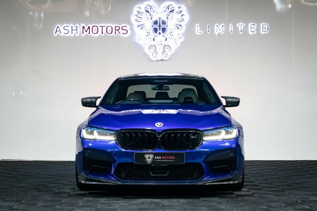 BMW M5 4.4 M5 Competition Saloon Blue #5