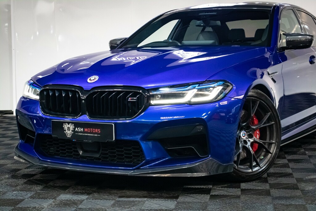 BMW M5 4.4 M5 Competition Saloon Blue #2