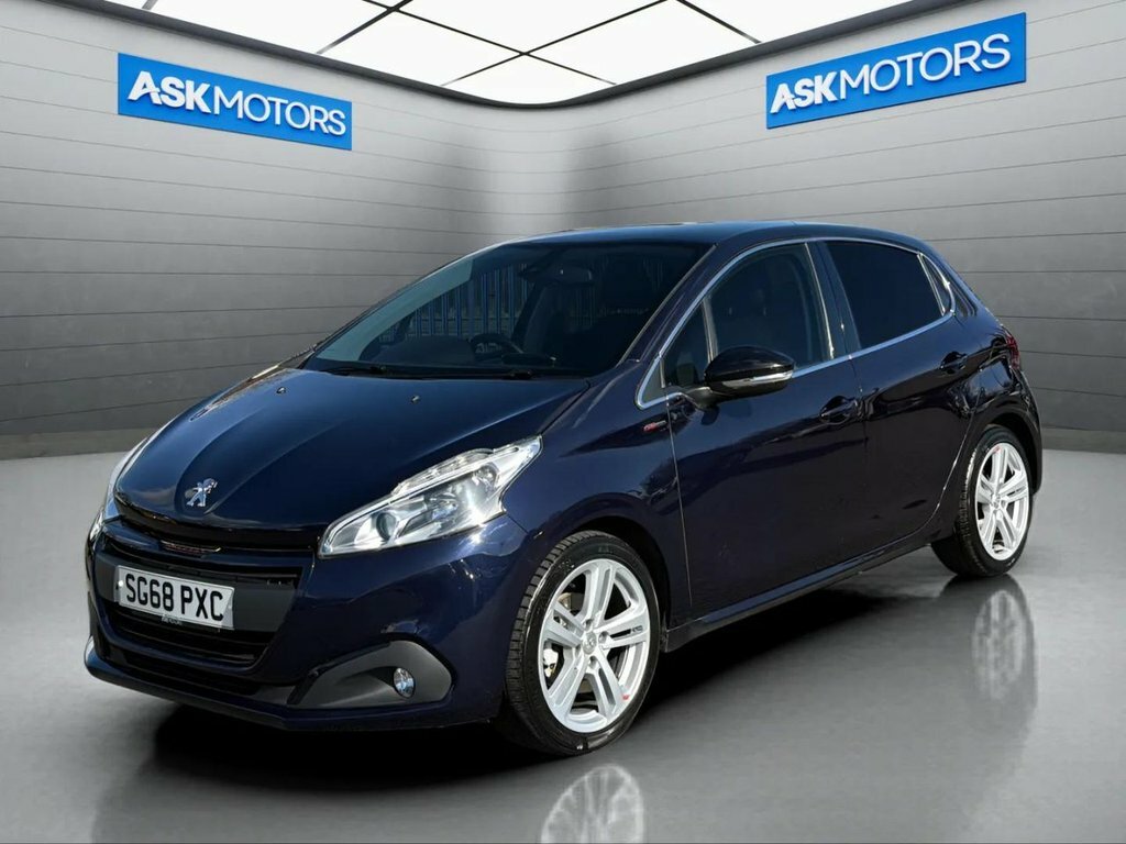 Peugeot 208 1.2L Gt Line Blue