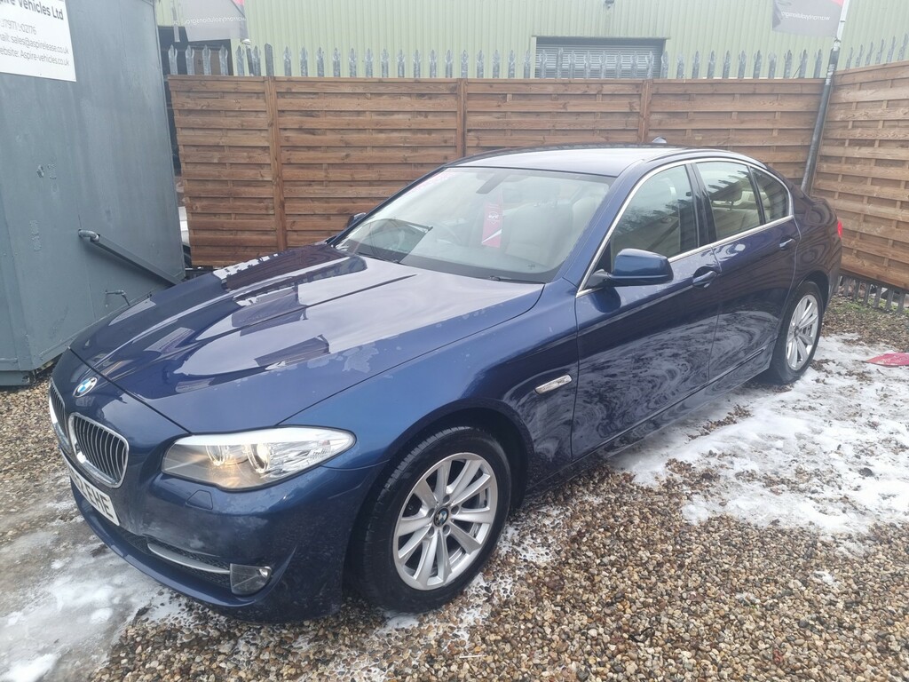 BMW 5 Series Saloon 2.0 520D Se Saloon 2012 AK62EHE Blue #2