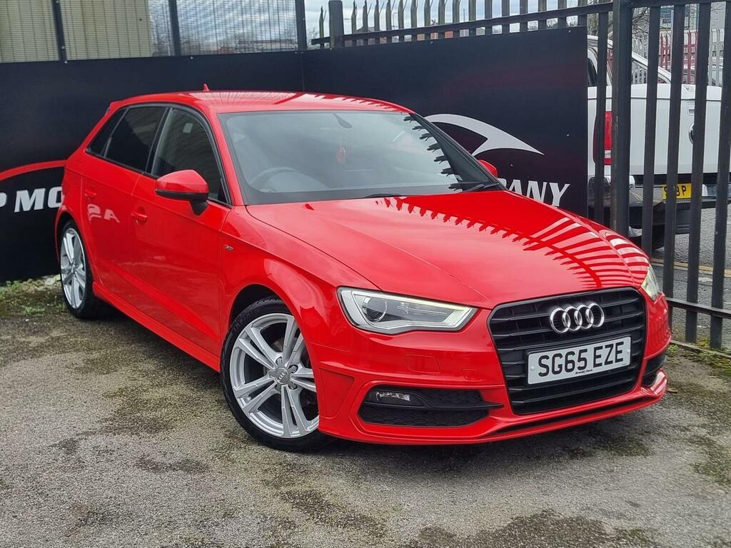 Audi A3 1.4 Tfsi Cod S Line Sportback S Tronic Euro 6 Ss Red