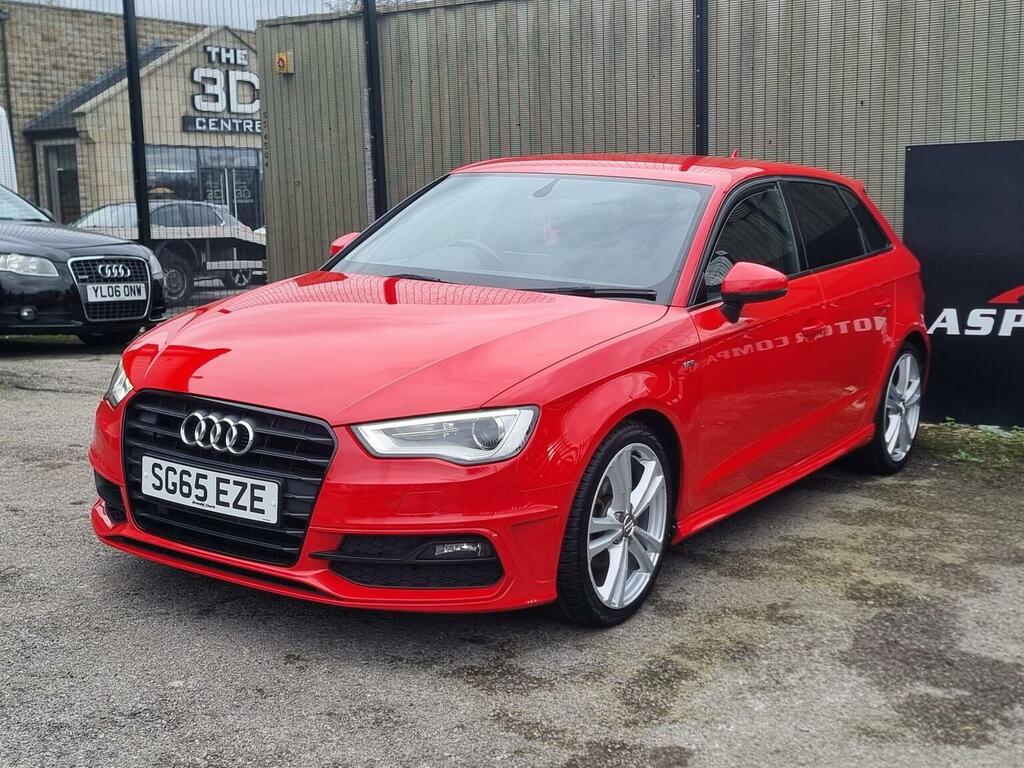 Audi A3 1.4 Tfsi Cod S Line Sportback S Tronic Euro 6 Ss SG65EZE Red #3