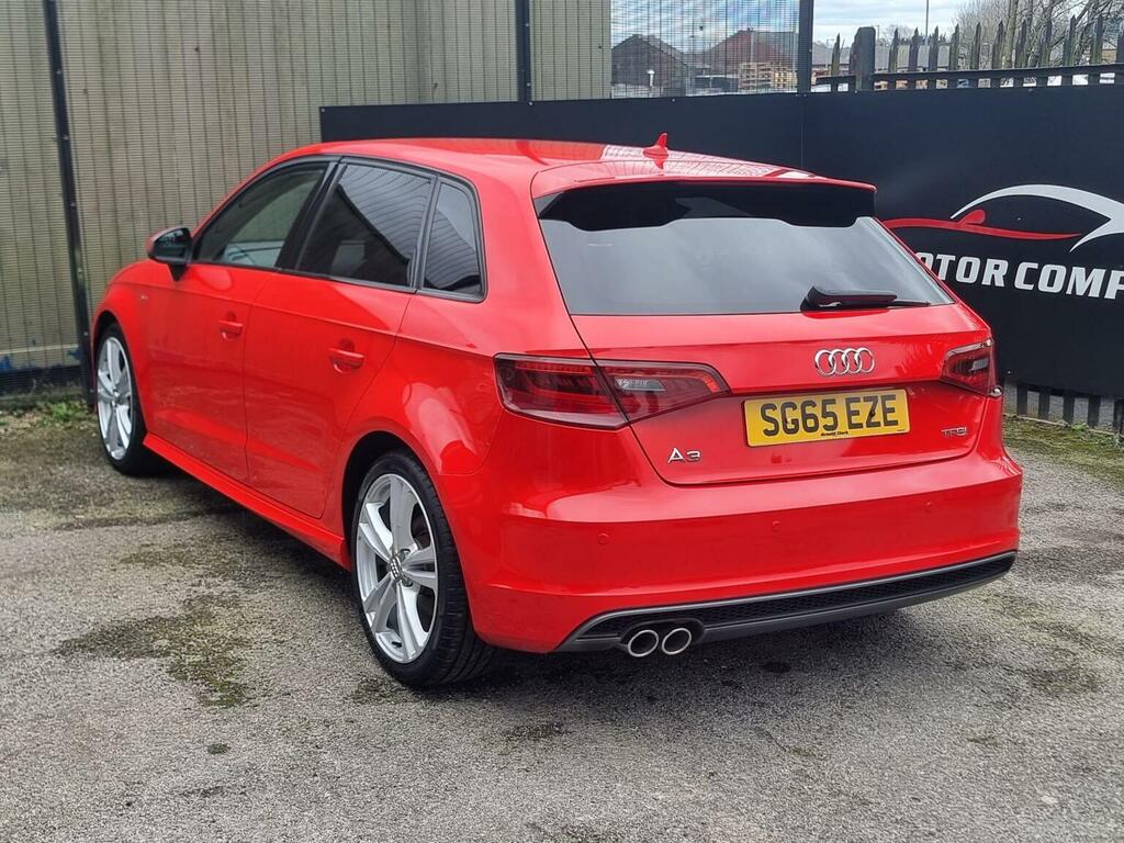 Audi A3 1.4 Tfsi Cod S Line Sportback S Tronic Euro 6 Ss SG65EZE Red #4